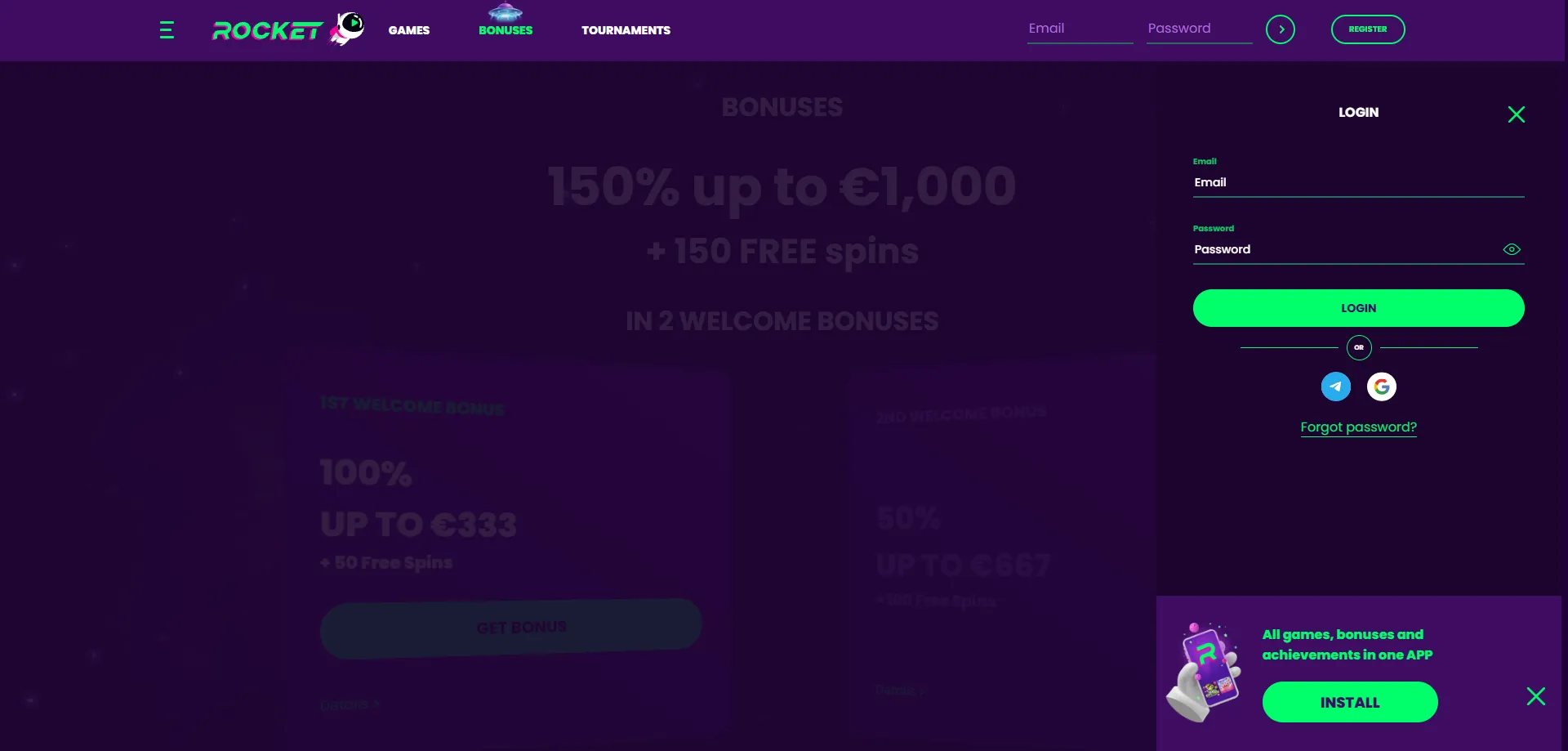 Casino Rocket sports betting — live odds and major leagues 2026