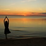 Photo Beach yoga