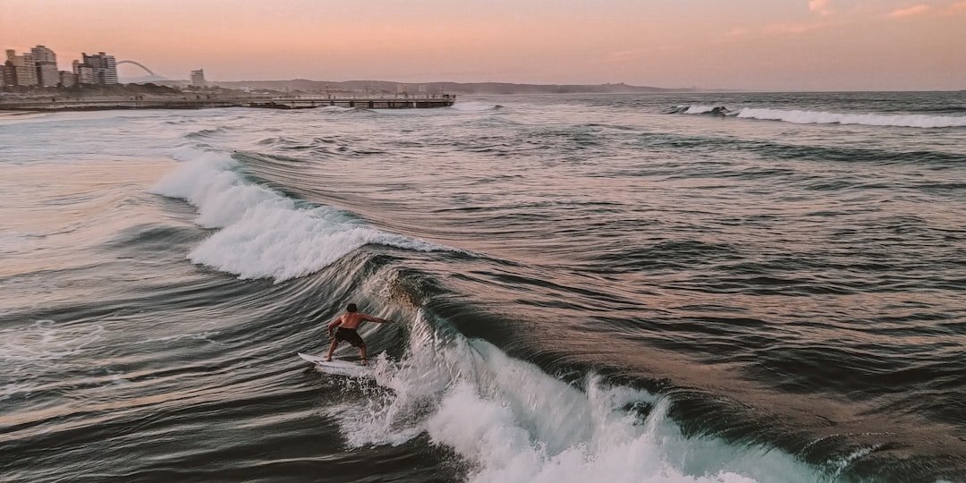 Photo Beachfront Sunset