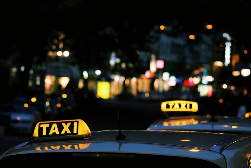 Photo Taxi stand