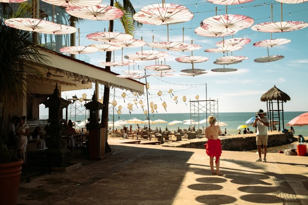Photo Beachfront restaurant