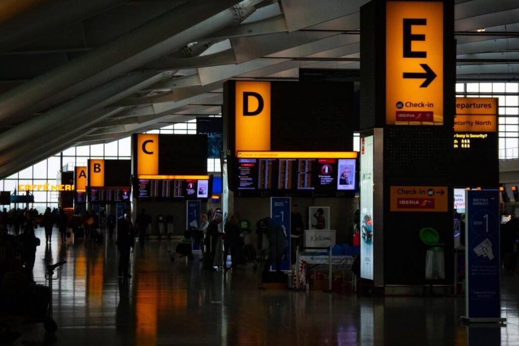 Photo Airport terminal