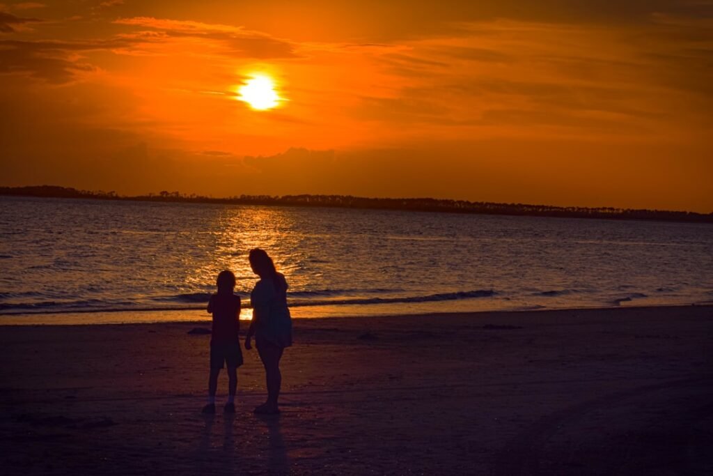 Photo Beach sunset