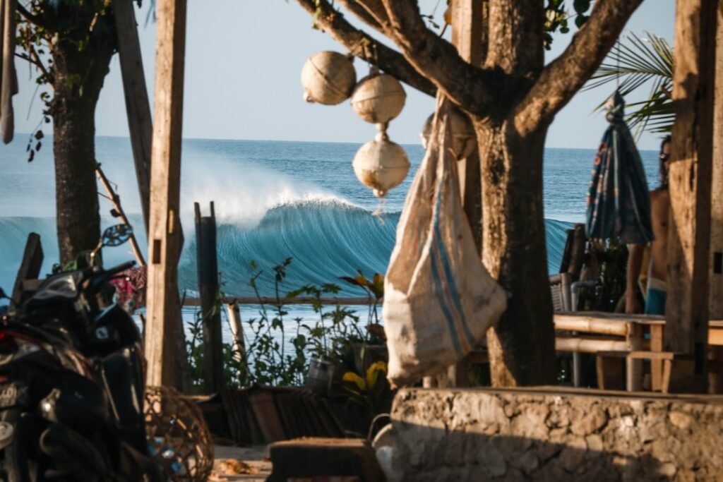 Photo Beachfront dining