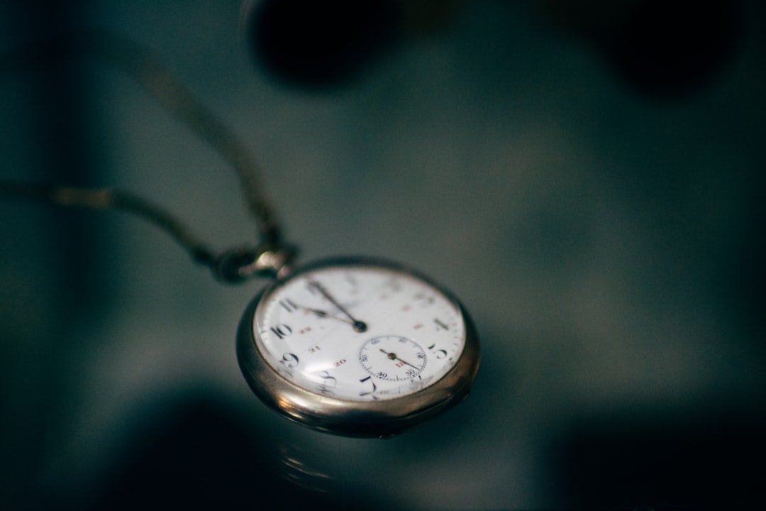 Photo Clock showing time