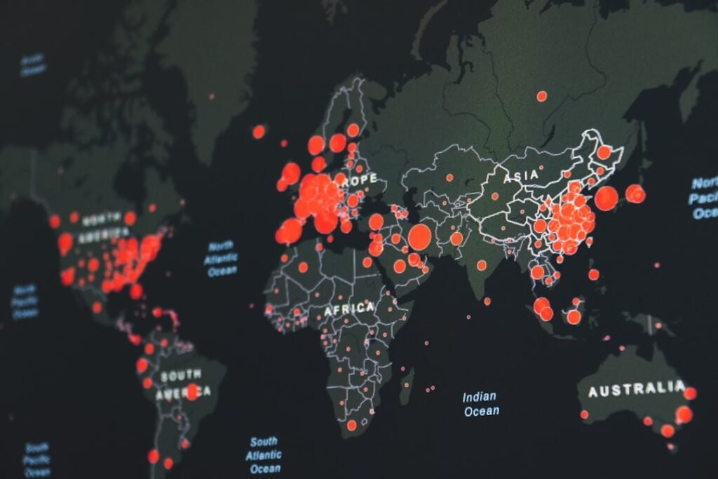 Photo World map