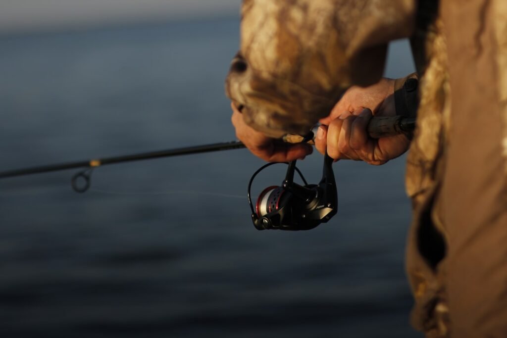 Photo Fishing reel
