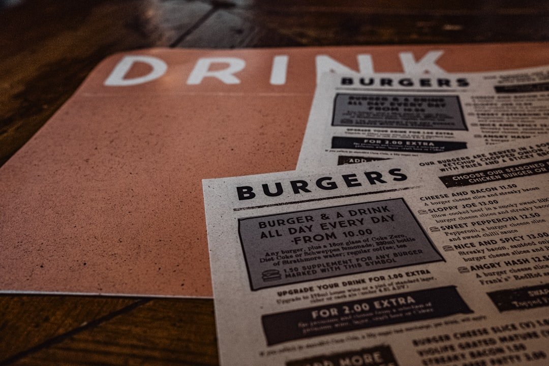 Photo Menu items