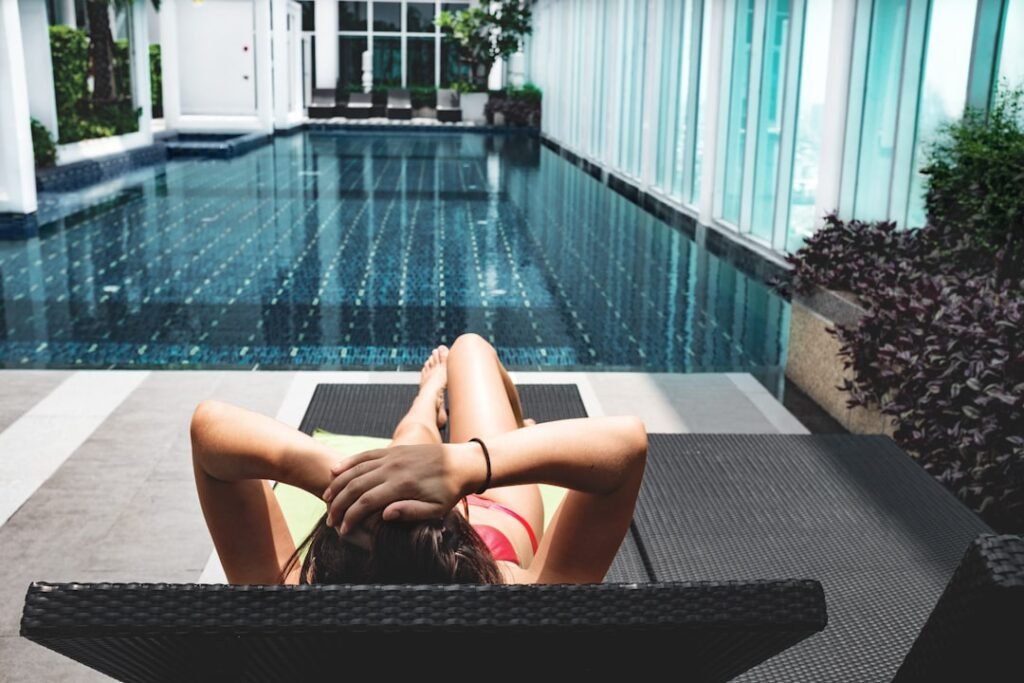 Photo Beachfront pool