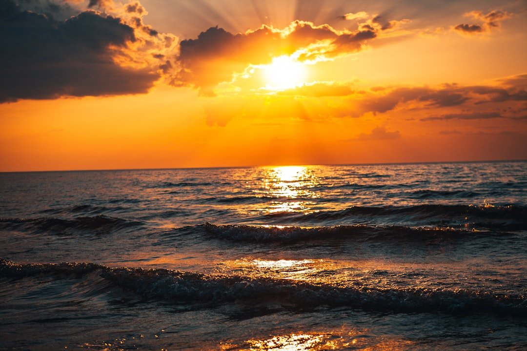 Photo Beautiful sunset