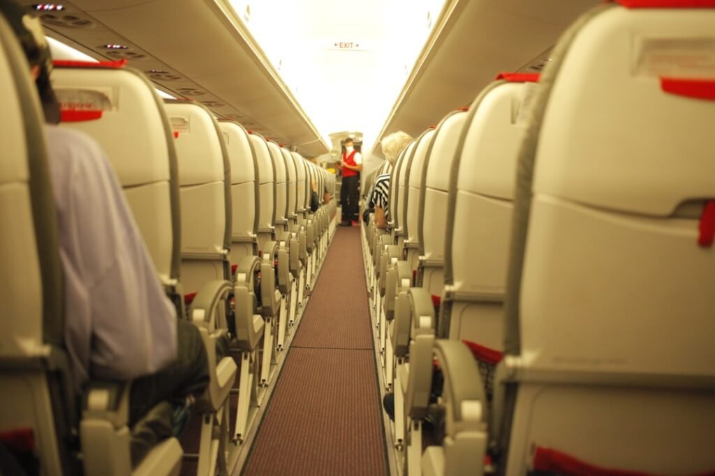 Photo Airplane interior
