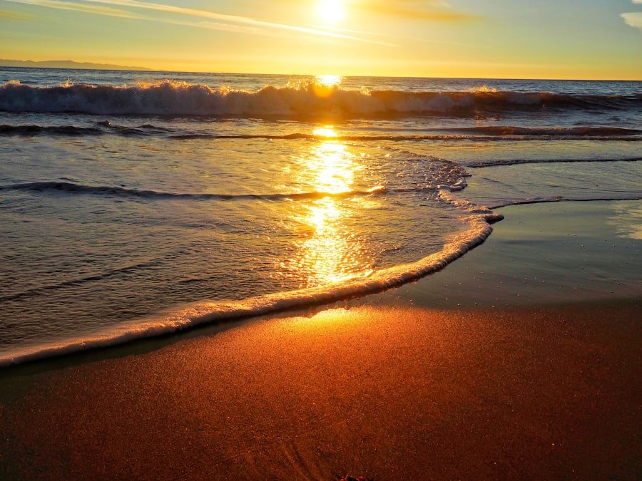 Beach sunset