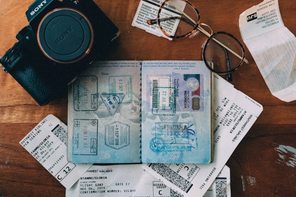 Photo Travel documents
