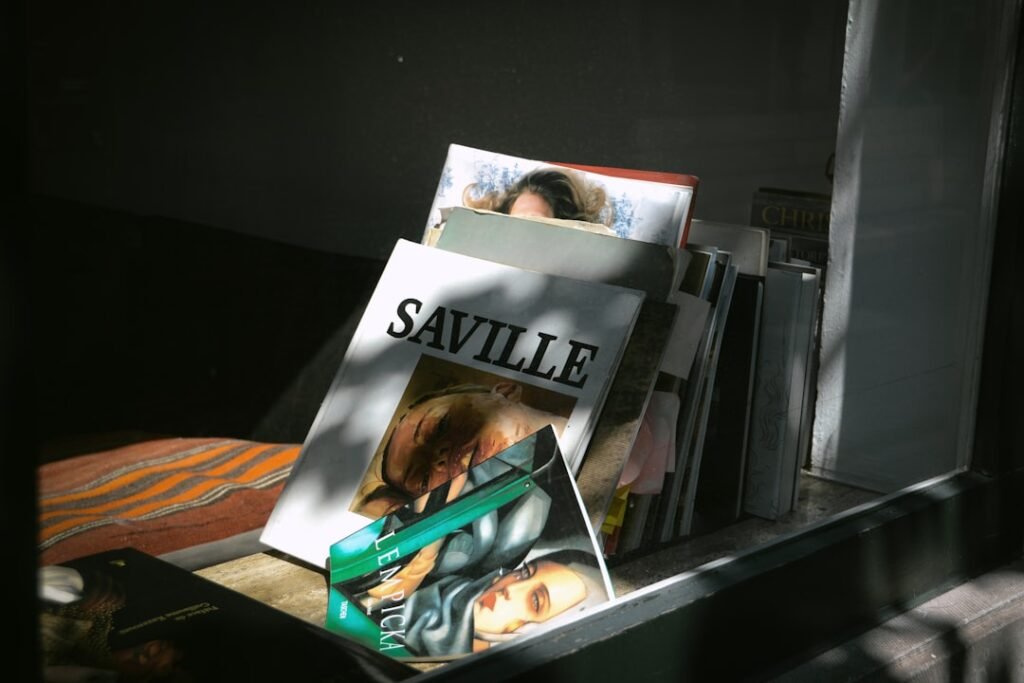Photo Newsstand display